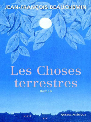 cover image of Les Choses terrestres